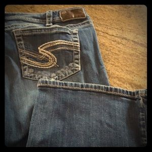 Silver Suki Jeans, size 36/30 (but fit small)*